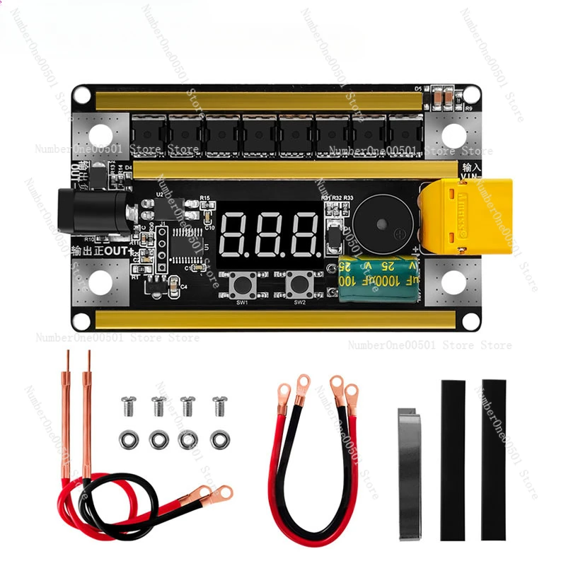 12V 99 Gear Spot-Welder DIY Kit Handheld Portable 18650 Cell Phone Lithium Battery Spot-Welder Control Panel