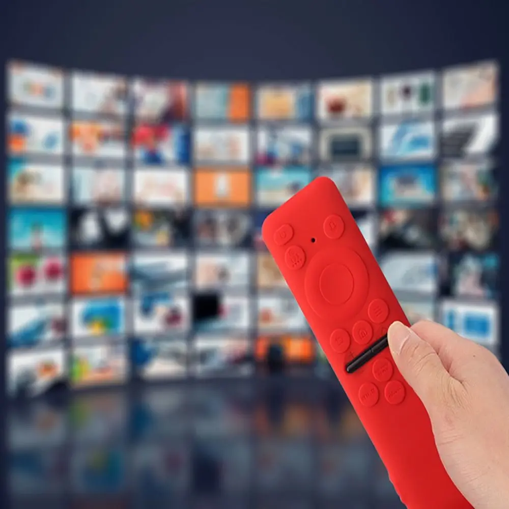 

Silicone TV Remote Controller Cover Shockproof Soft Shell Washable Full Coverage Protector for Samsung BN59-01432 1436 TM2360