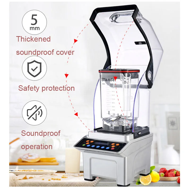 Hot Selling Mixer Blender Kitchen Mixing Machine Mixer Blender Soundproof Blender