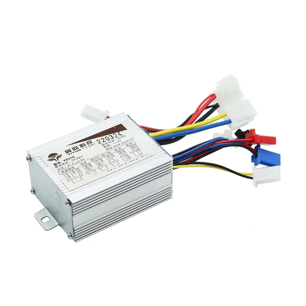 Elektrofahrrad, Fahrrad, Roller, Zubehör, Motor, gebürsteter Controller und Gasdrehgriff, 24 V, 36 V, 48 V, 250 W, 350 W, 500 W, 1000 W – Detail 4