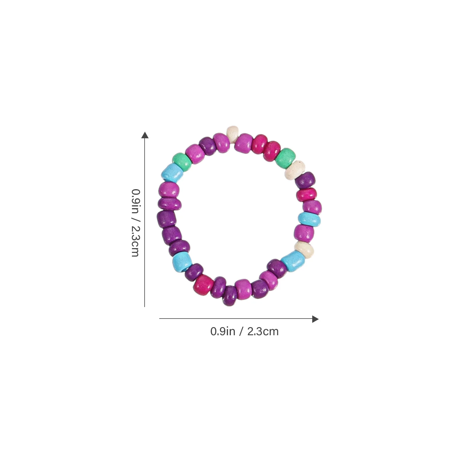 21Pcs Creative Beaded Rings Colorful Finger Rings Summer Accessory Chic Jewelry for Women Girls Beaded Jewelry