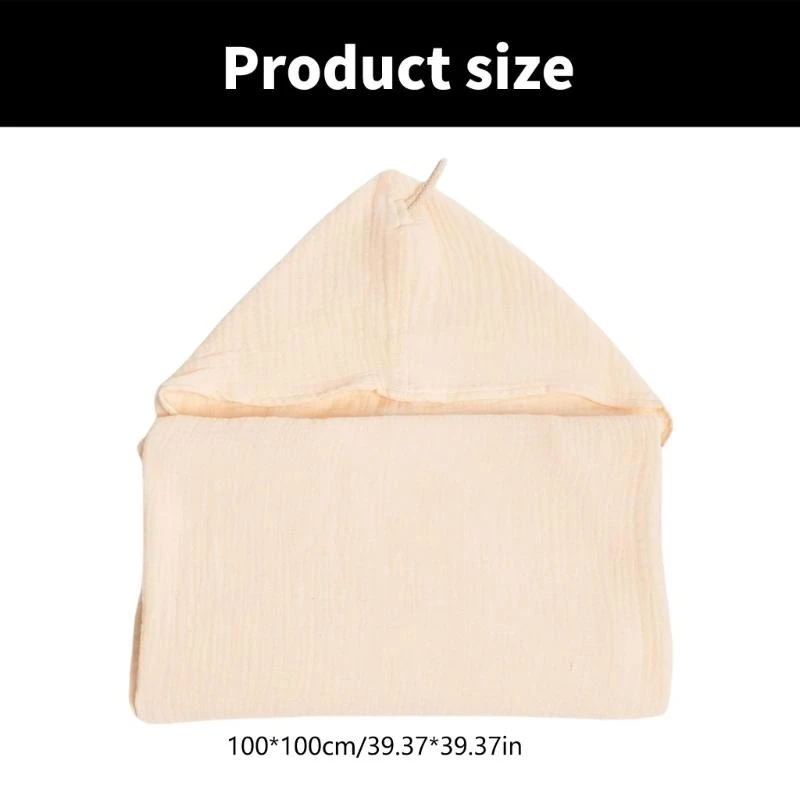 J15U سريعة الجافة لينة الرأس تنفس البشكير مقنعين بطانية حمام كيب منشفة استحمام الرأس حديثي الولادة منشفة قوية ماصة #6