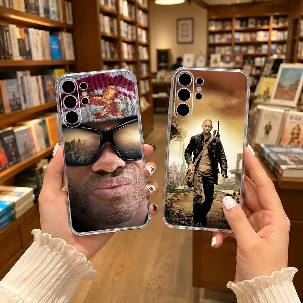Superstar W-Will Smith Transparent phone Case For Samsung S25,24,21,22,21,20,10,S9Ultra,Plus,Fe,Lite