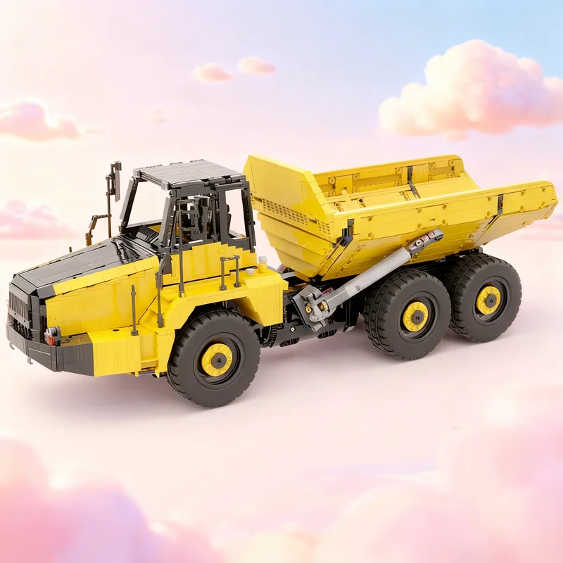 

3509 деталей MOC Komatsu HM300 2, шарнирная техническая модель для сборки, конструктор, креативный подарок, декор для витрины, премиум-класс