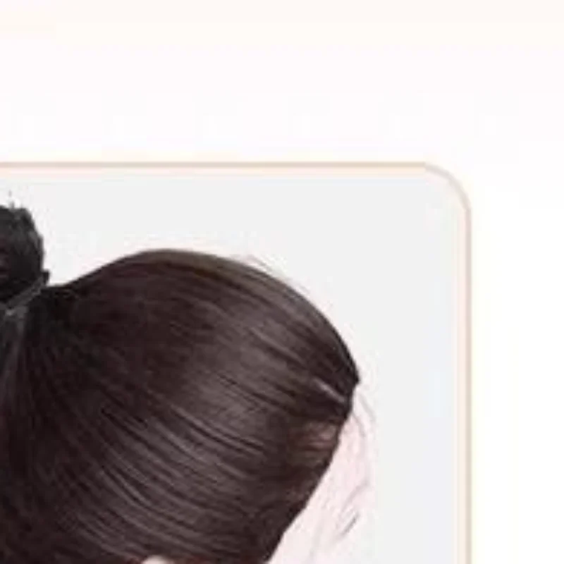 New Style Hair Ties And Packs Fake Hair Fluffy Bun Hair Accessories Low Bun Hair Ties For Women Hair Extensions And Wigs