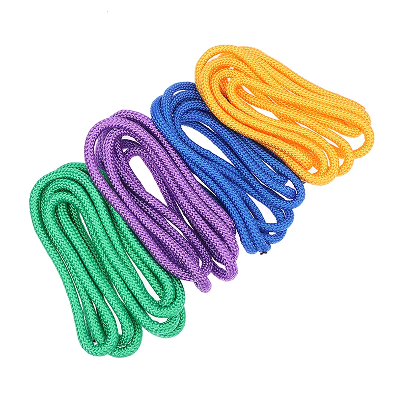 Gymnastics Arts Rope Jumping Rope Exercise Fitness Rainbow Color Sports Training Rope Rhythmic Gymnastics Rope Sport Tool