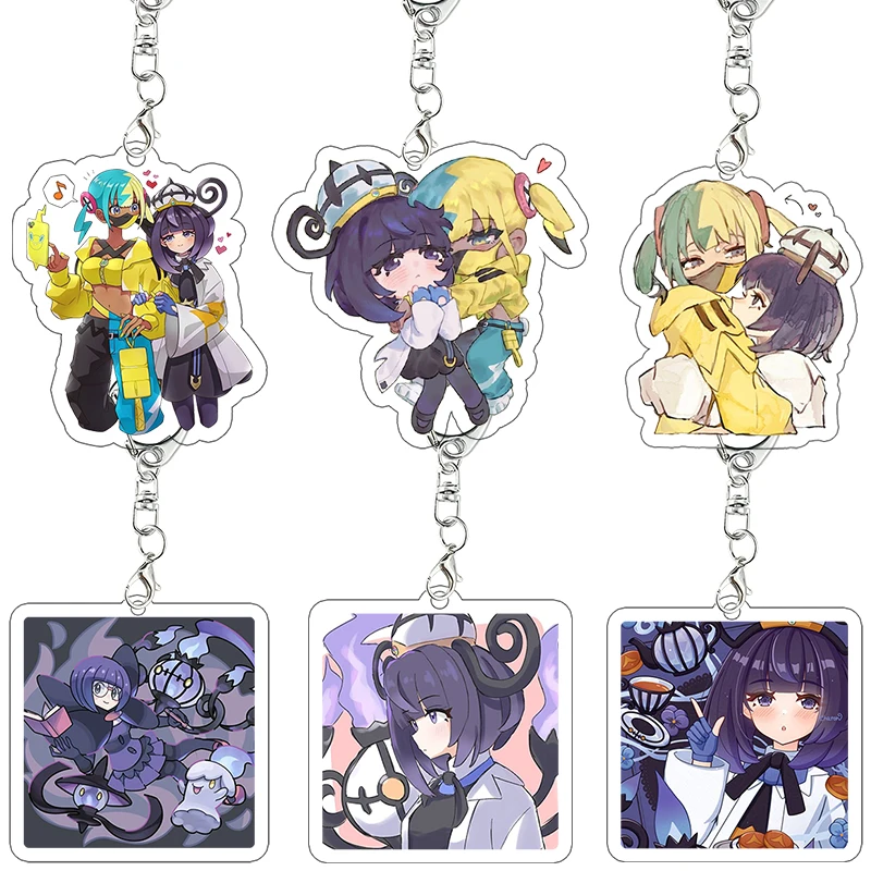 

Tulip Ryme Acrylic Keychain Iono Keyring Hanging Ornaments Bag Pendant Surrounding Anime Cartoon Kawaii Cartoon Birthday Gift
