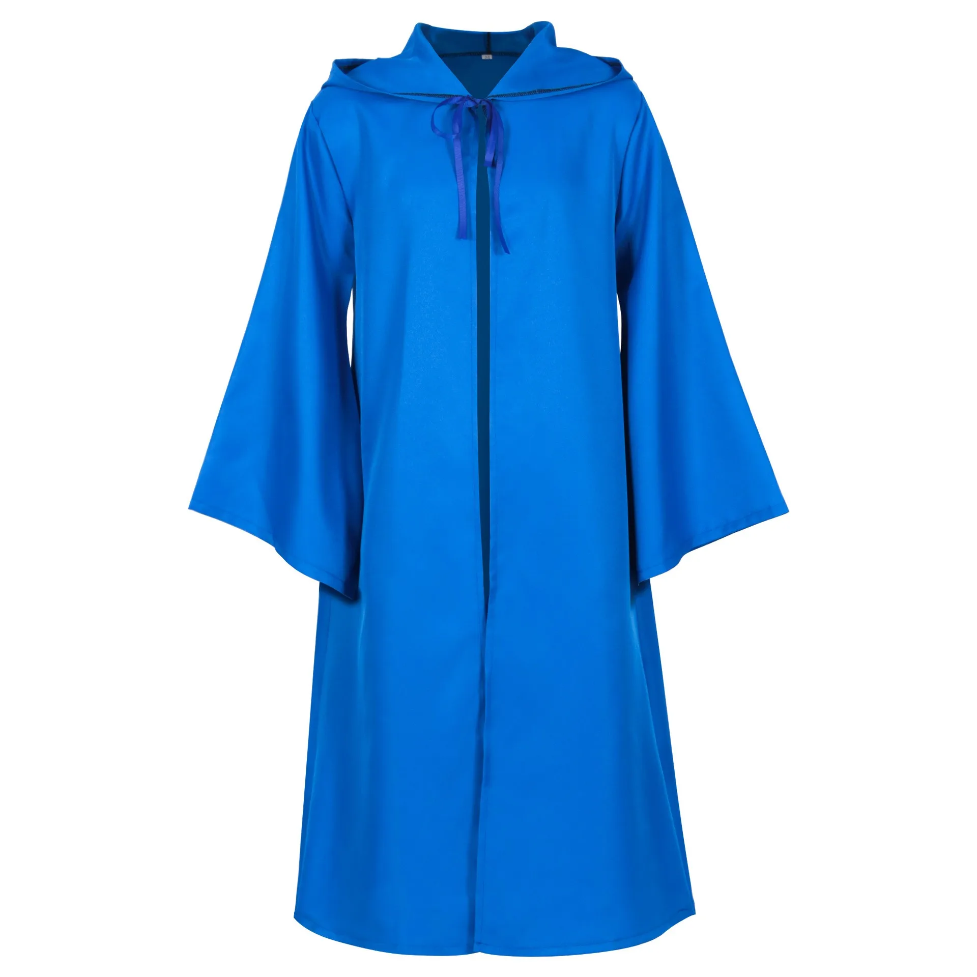 Длинный халат све на Хэллоуин, свободная накидка с капюшоном для косплея, сценический костюм для взрослых и детей, полиэстер, этническое сценическое представление...