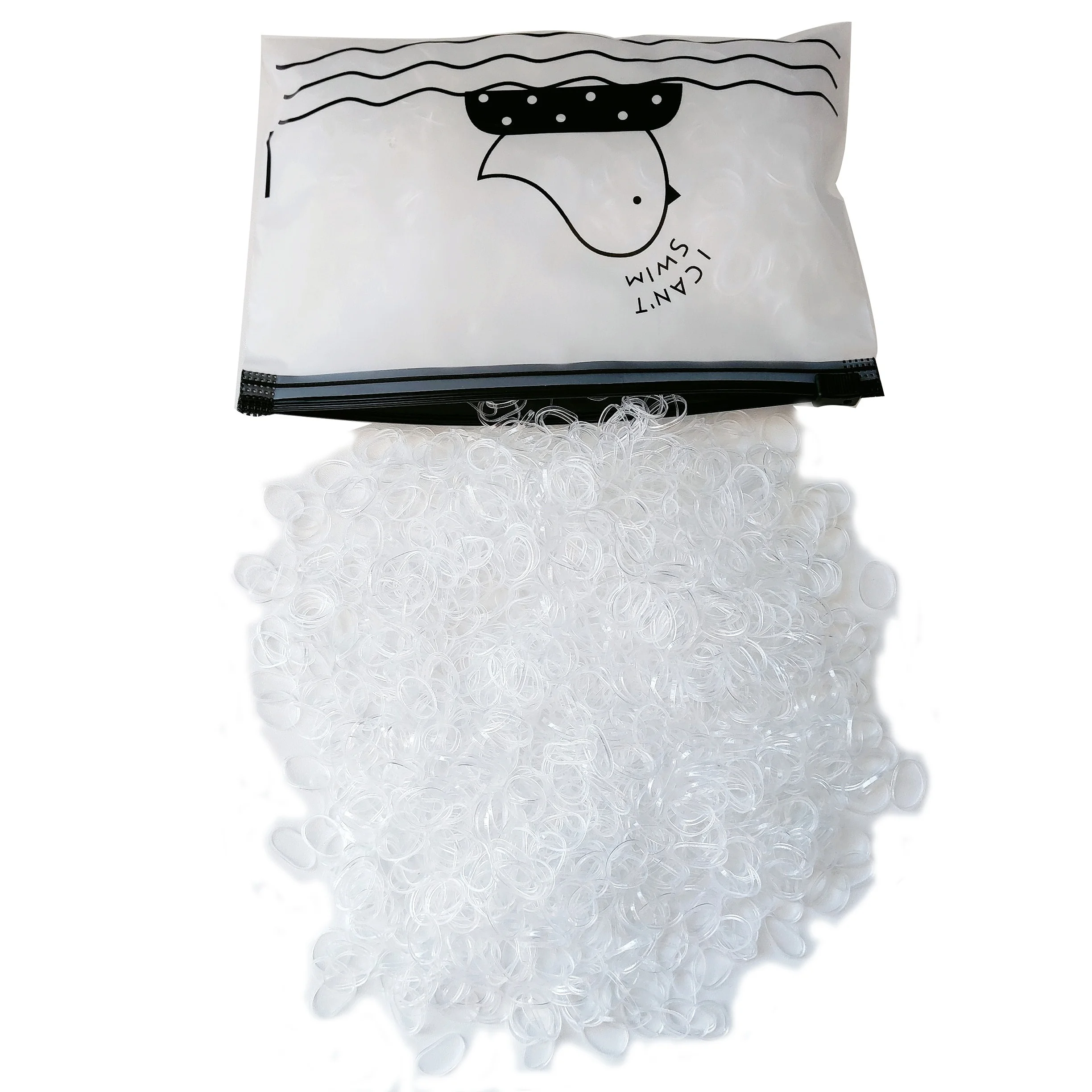 1500 قطعة من أربطة الشعر المرنة الصغيرة - ألوان الباستيل والنابضة بالحياة (وردي، أزرق، أخضر، أصفر، برتقالي، أحمر، أرجواني، أسود، أبيض) #6