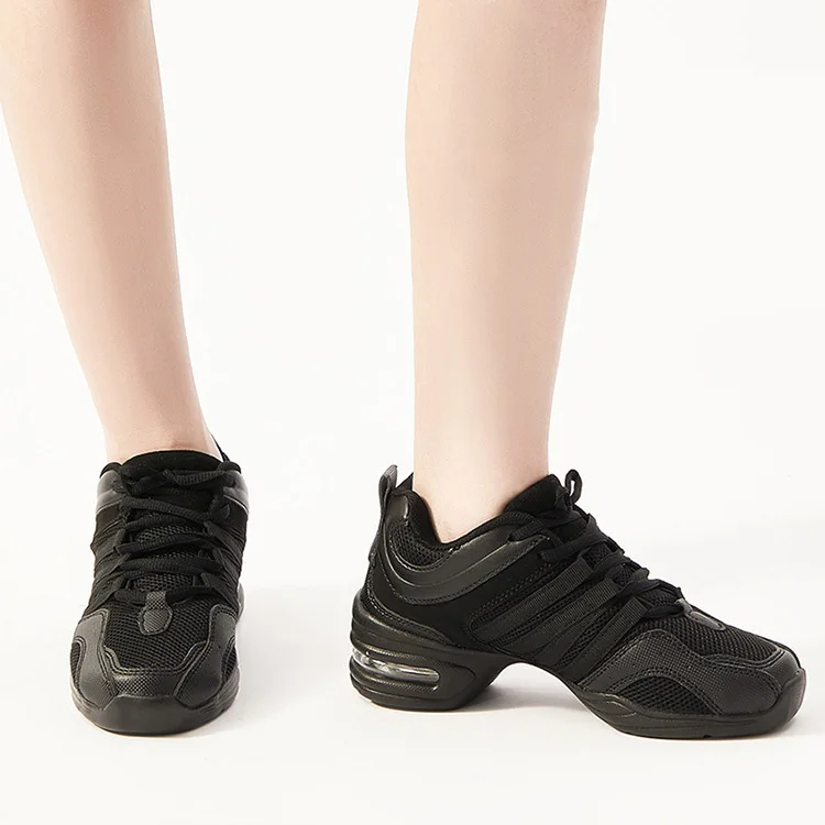 

Women's Dance Shoes Soft Outsole Woman Breath Jazz Hip Hop Shoes Sports Sneakers Ladies Girl's Modern Jazz Dancing Shoes