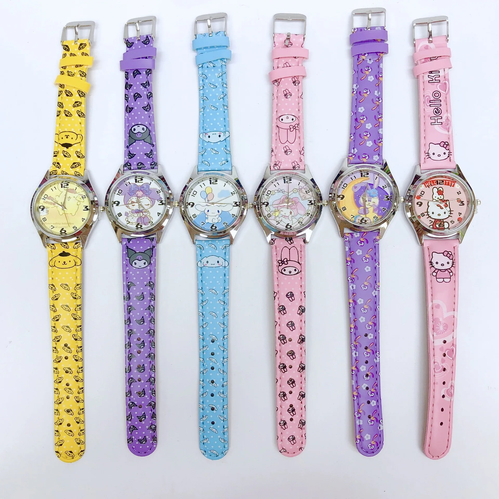 Watches Children's Cartoon Watch Elementary School Watch Electronic Quartz Watch Cute Kids Friends Gifts