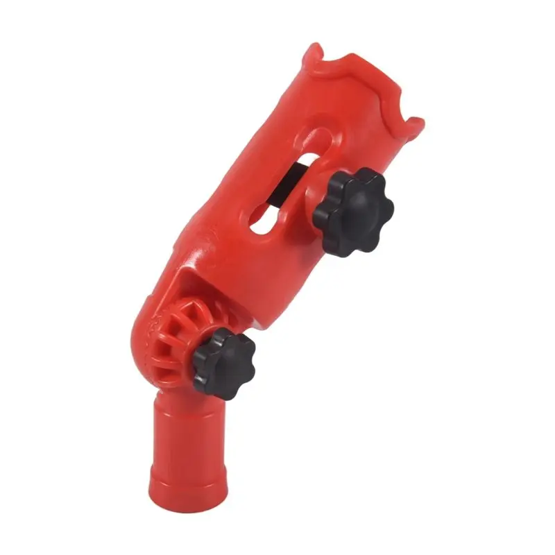 A68P-Multi-Angle Paint Brush Extender Red, Paint Edger Tool For High Ceilings, Extension Pole Attachment Holder