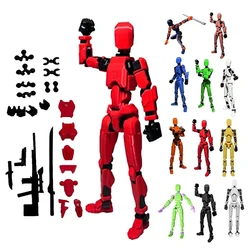 Multi-Jointed Movable Shapeshift Robot With Women's Accessories 3D Printed Mannequin Dummy 13 Action Figures Toys For Kids Adult