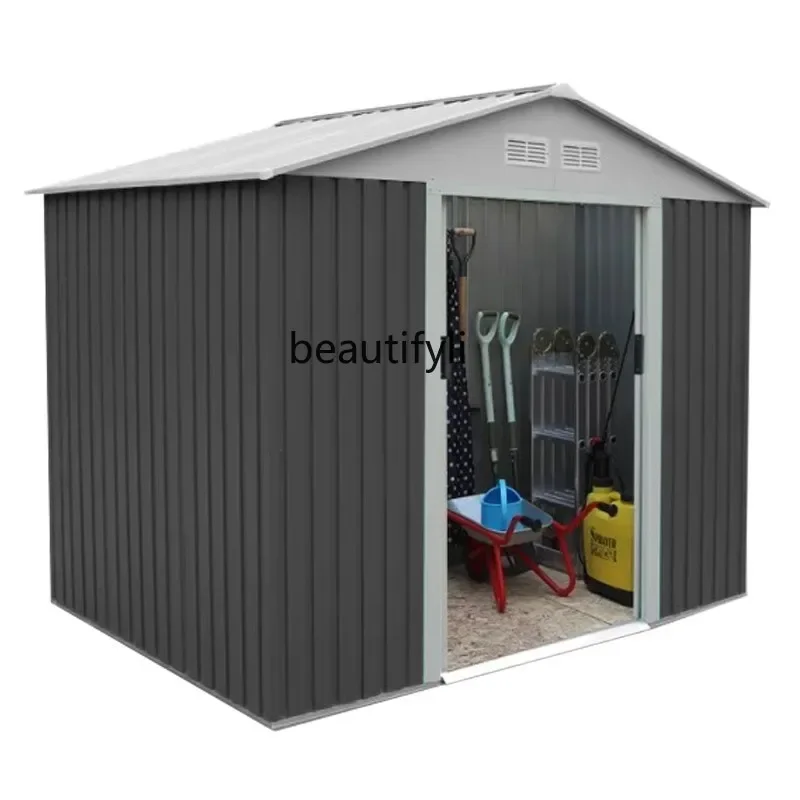 Simple tool room Garden villa Storage Outdoor tin Assembly room Isolation room