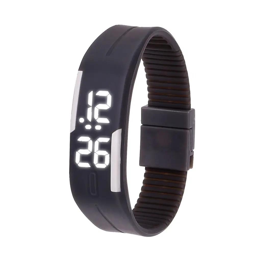 

Fashion Wristband Silicone Outdoor Sports Wristwatches LED Touch Wrist Watch Electronic Watch Touch Digital Watch