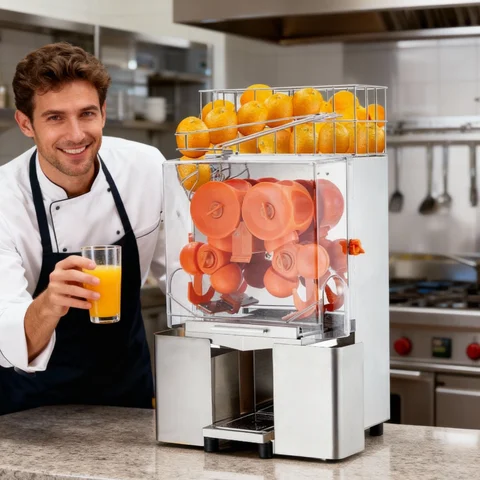 Orange Cold Press Slow Juicer Juicing Machine Industrial Stainless Steel Electric Citrus Juicer Pomegranate Juice Machine