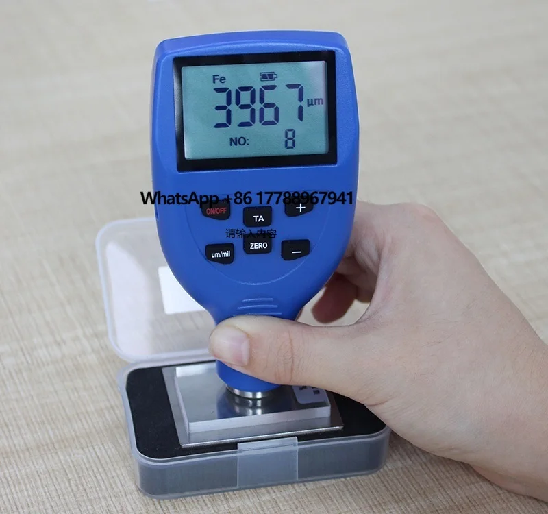 

FDL5000 Physical Measuring Instrument Large Range Anticorrosive Coating Thickness Gauge 0 -- 5mm Range with 0.1um Resolution