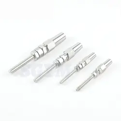 Stainless 316 Marine Grade 4PCS 3/4/5/6/8mm Wire Rope Swageless Thread Stud End Fitting for Cable Railing Quick Installation