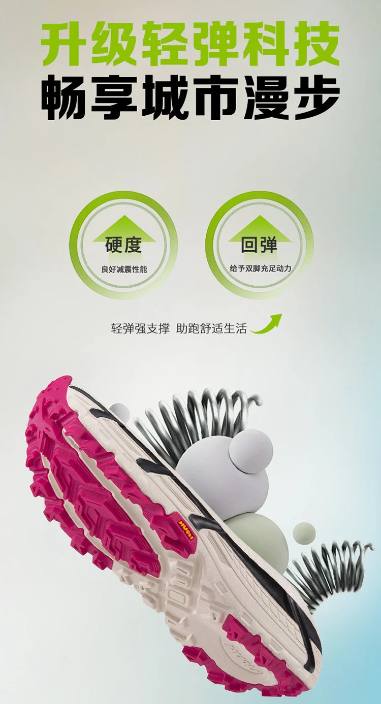 New Casual Comprehensive Training Shoes Cushioning Ultra Lightweight Soft Bottom Running Shoes Soft Bottom Bounce Athletic Shoes