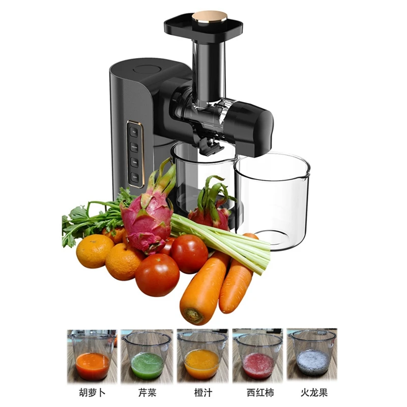 Household Electric Fruit Juices Machine Portable Juicer Slag Juices Separation EU Plug