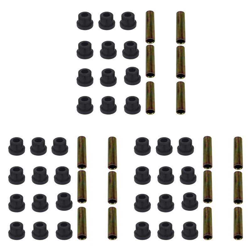 

3X For Club Car Bushing Kit, Golf Cart Rear Leaf Spring Bushing Kits For EZGO TXT/Medalist Gas/Electric 1015583 1012303