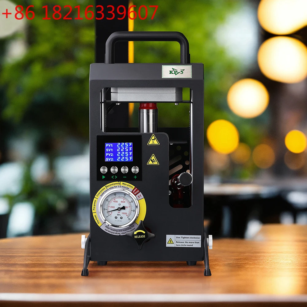 TAO 5T Rosin Press with Pressure Gauge Rosin Press Hot Press Embossing Machine
