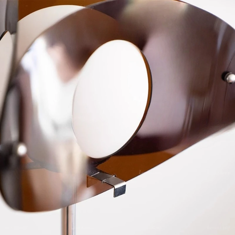 باوهاوس مصابيح أرضية أريكة الجانب غرفة المعيشة السرير الإقامة المنزلية الرجعية غرفة نوم منزل ديكور فني LED أضواء عمودية الإنارة #6