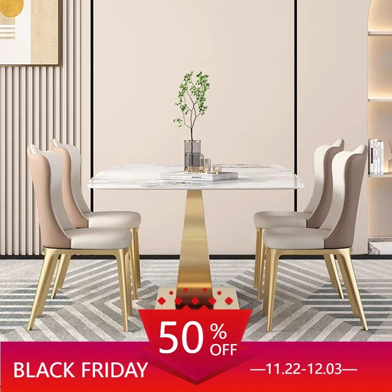 Luxury Home Dining Room Modern Minimalist Design Stool Backrest Creative Cadeiras Para Mesa De Jantar Dining Table Chair