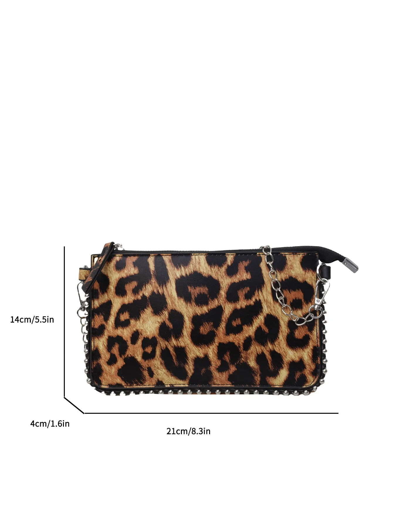 Mini bolsos de hombro de cuero de leopardo para mujer, Y2k, monedero para teléfono móvil, bolsos de viaje de moda, bolso cruzado femenino