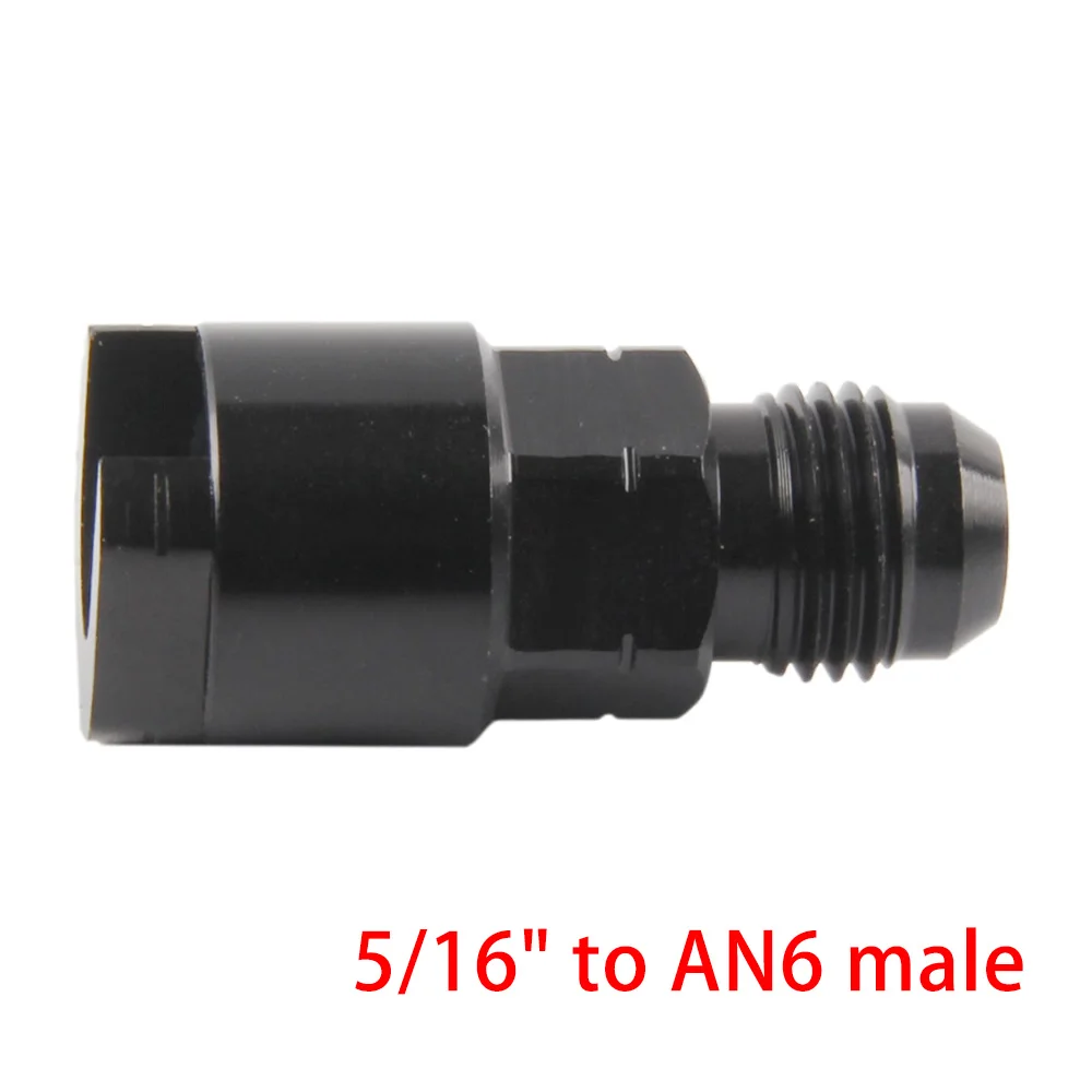 Fuel Line EFI Adapter Fitting -6 AN Male to 3/8,6AN Male to 5/16