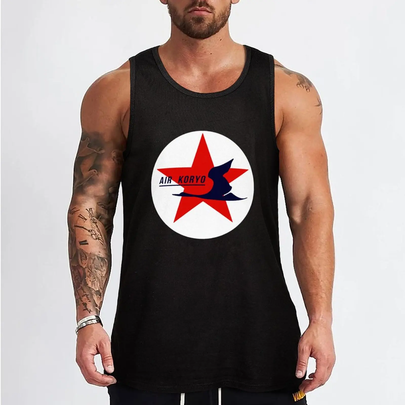 AIR KORYO Tank Top summer clothes men 2024 Sports shirt man gym training accessories bodybuilding