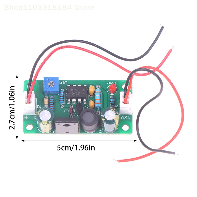 DC 9-12V TO 80-380V 160V 170V Voltage Booster MC34063 for Nixie Tube, High Power Glow Clock 6E2 6E1 6E5 Magic Eye