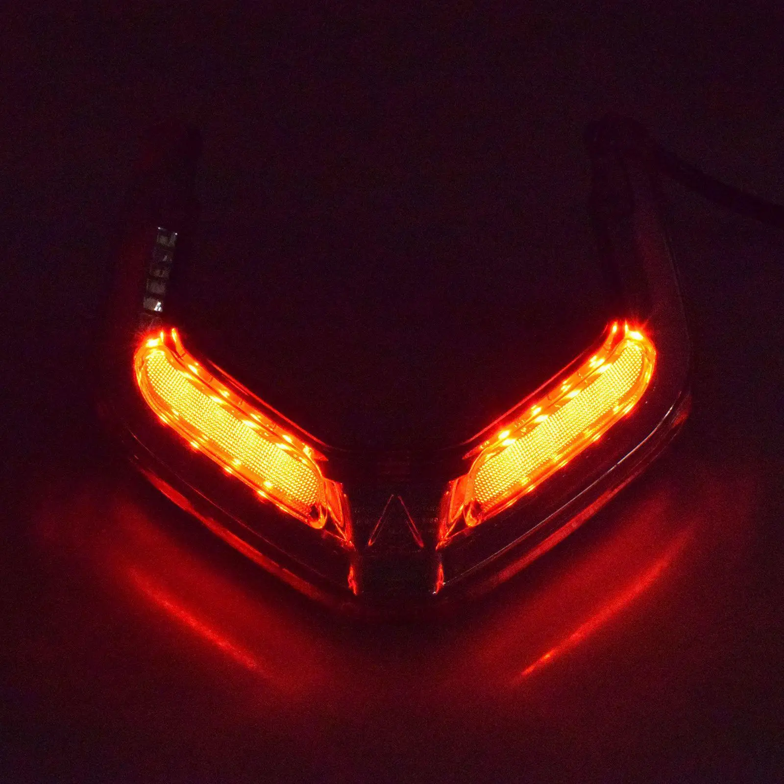 

LED Motorcycle Taillight Turn Signal Lamp Replaces Assembly Stop Running Light