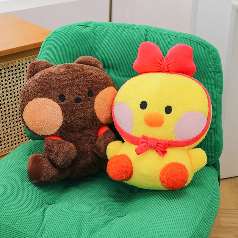 Muñeco de peluche Kawaii de 60cm, mochila de oso de Anime Sally, juguete para niños, regalo de cumpleaños y Navidad, almohada bonita y tierna para niñas