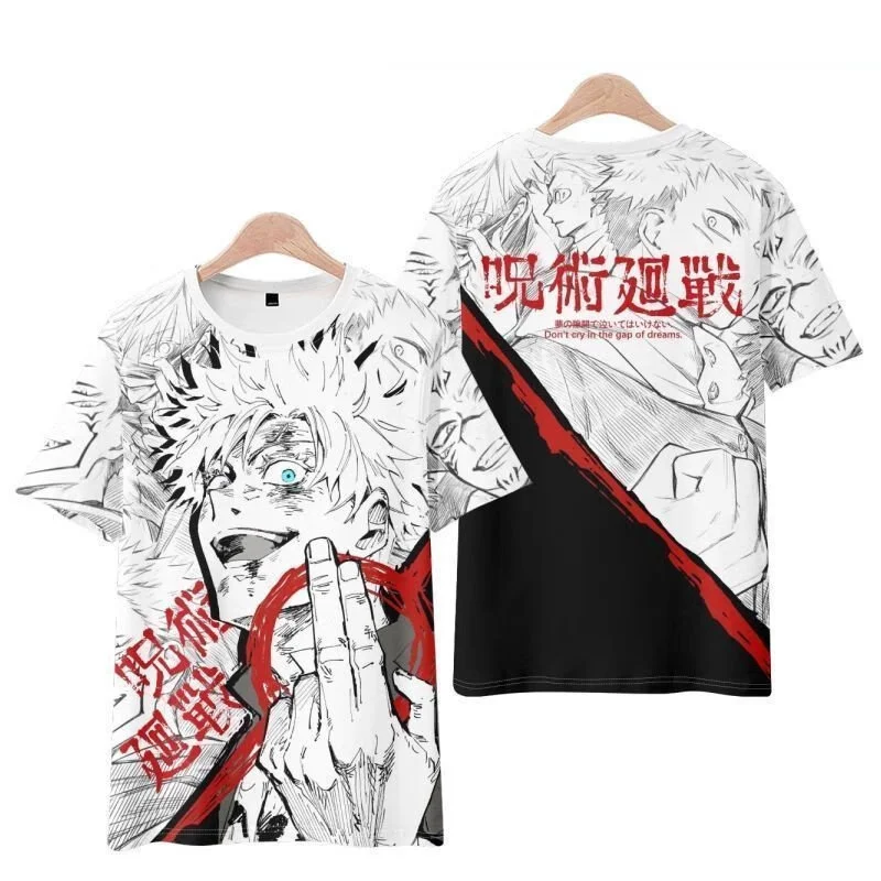 

Bandai Spell BattleSummer Oil Hero Tiger Staff Yuren Anime Summer Dress Short Sleeve Quick Dry Breathable Parent Child T-shirt