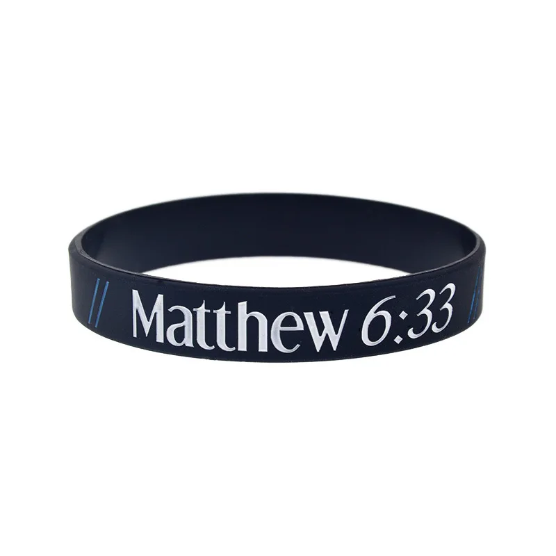 New Wrist Strap 923 610 4610 633 Silicone Wristband Inspirational Quotes Rubber Wristband Black Gift Wholesale