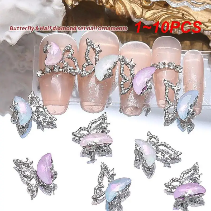 1~10PCS Manicure Decoration Wear-resistant High Quality Sparkling Crystal Rhinestones Lasting Shiny Creative Nail Art Design