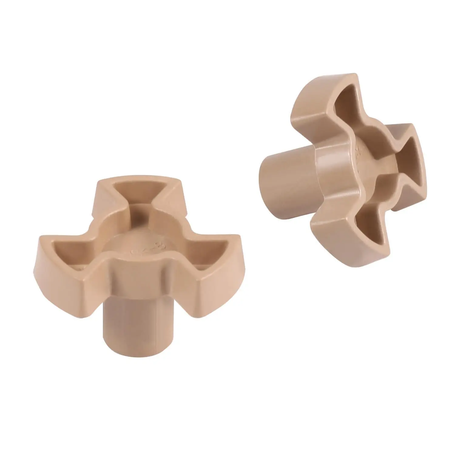 

2 шт. роликовая направляющая поворотного стола для микроволновой печи, опорные муфты — запасные части для вала D-образной формы для микроволновой печи (дома и кухня)