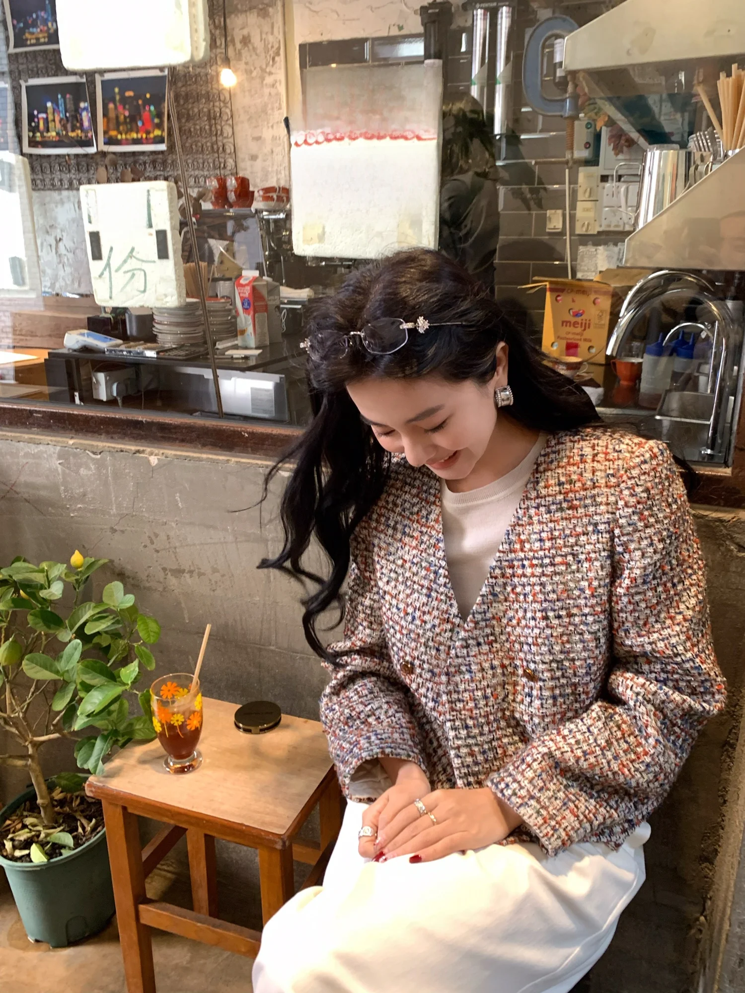 

Жилетка EAR RAE Sparkling Medieval из грубого твида, женская, весна 2025, стиль Small Fraance Sle