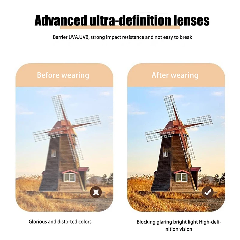 1 قطعة النظارات الشمسية الدائرية الرجعية الرجال النساء نظارات شمسية الرجعية UV حماية ظلال لنظارات تسلق الجبال في الهواء الطلق