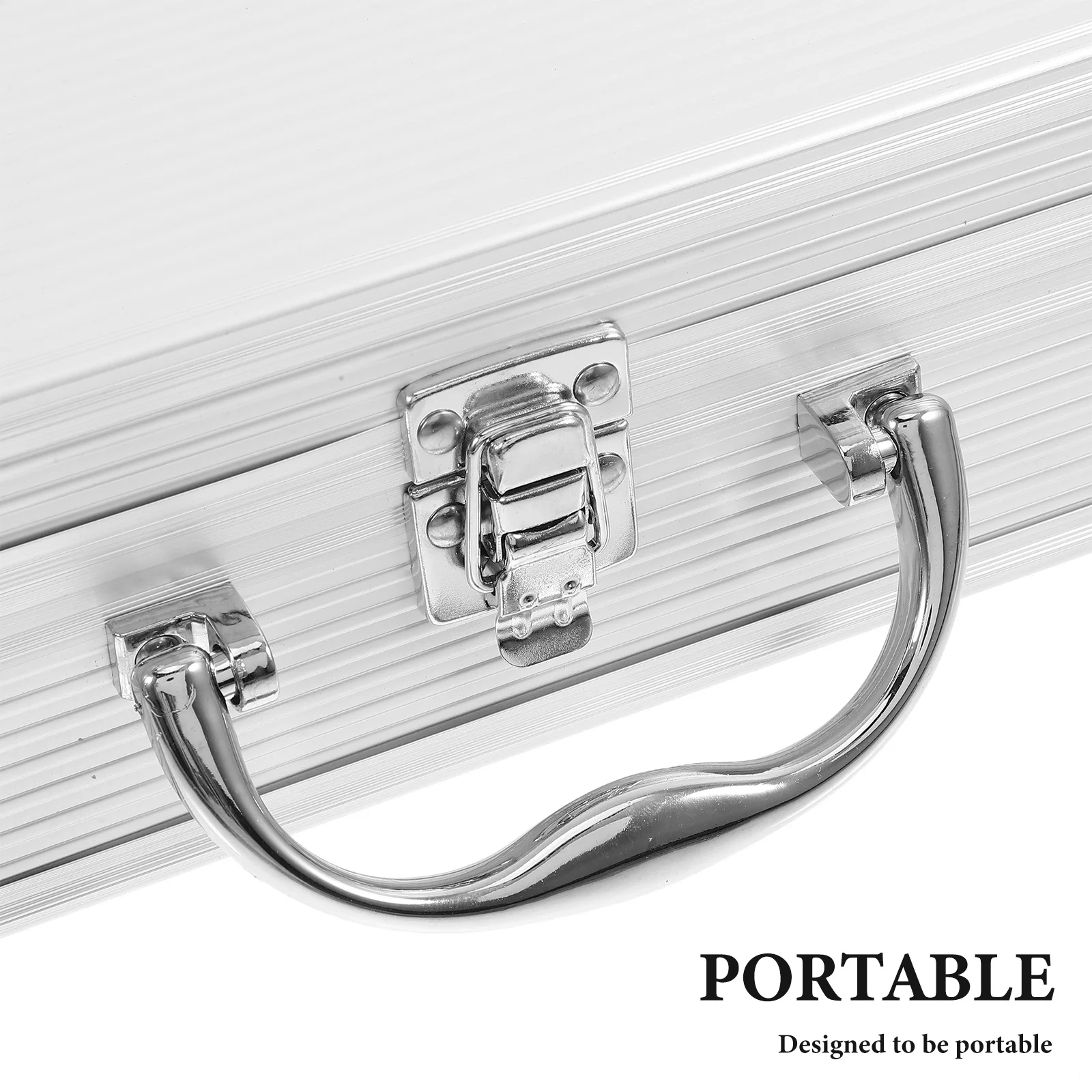 Aluminium Alloy Toolbox Lockable Portable Tools Case Multi-Functional Storage Organizer Carrying Box Aluminum Alloy Toolbox