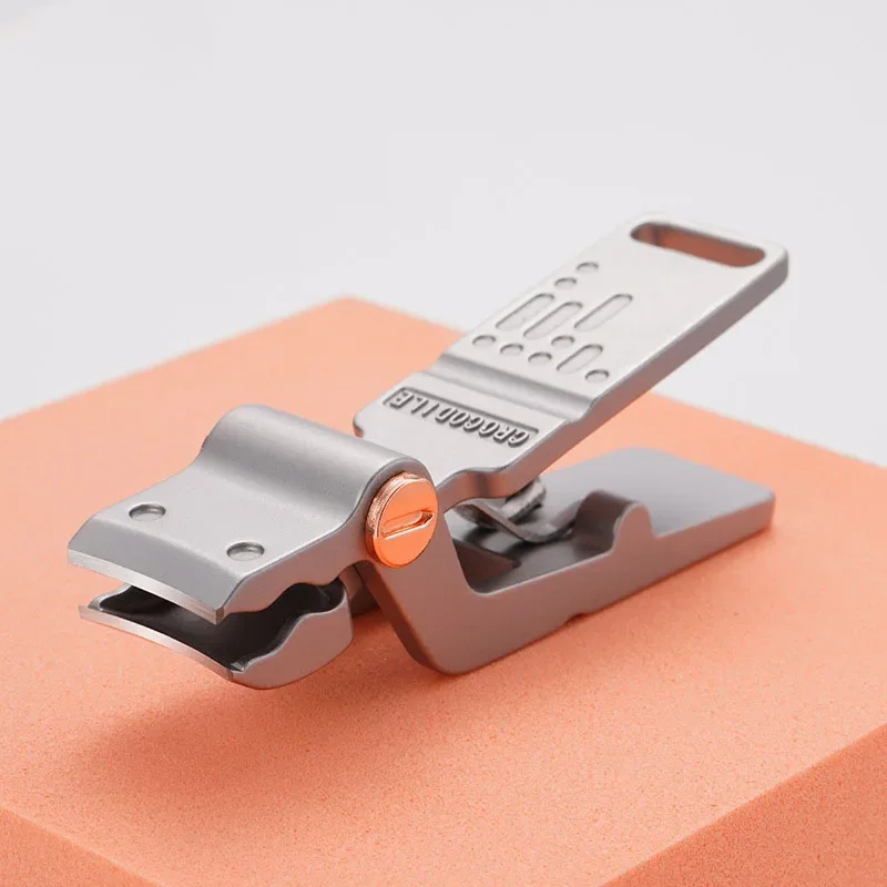 

Крокодиловые кусачки для ногтей с широкими челюстями, маникюрный резак из нержавеющей стали, защита от брызг, толстые твердые ногти на ногах, ножницы, инструменты для педикюра