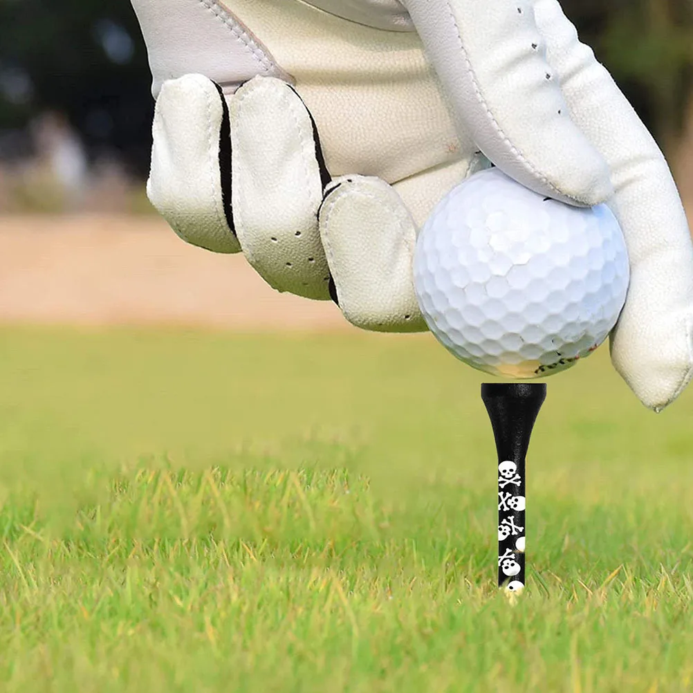 

10Pcs Golf Ball Tees Wood Golfs Holders Portable Cost Effective Golf Accessories Improve Drive Performance Golfing Training