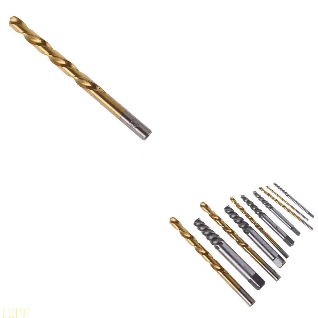 12PF Broken Screw Extractor, Double Head Sliding Thread and Broken Wire Remover Drill