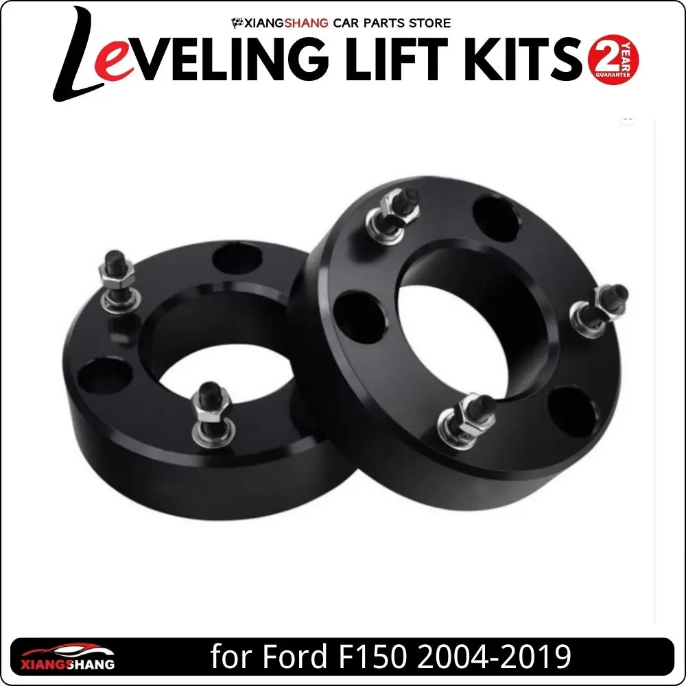 

Front Suspension Leveling Lift Up Kits for Ford F150 2004-2019 Coil Strut Shocks Absorber Spacers Spring Raise