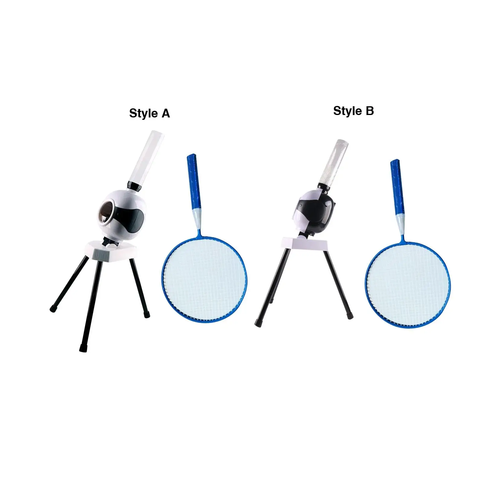 

Машина для обслуживания бадминтона, пусковая установка для мячей для бадминтона с ракеткой, уличная и крытая машина для мячей для бадминтона для детей, тренеры всех уровней