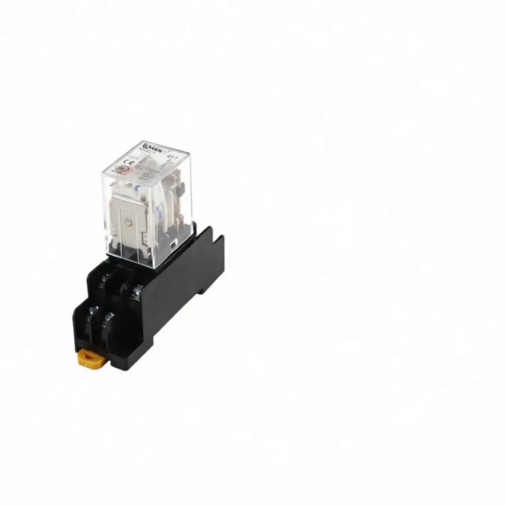 Signal Control Relay Module HH52P MY2NJ With LED Indicator Lamp Socket Base Industrial Automation Switching Power Device
