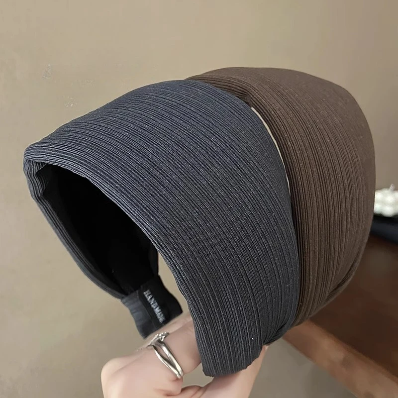 

Толстая широкая повязка на голову, нескользящие аксессуары для волос для женщин, золотой обруч для волос, простой дизайн, повязка для волос, повязки для волос для девочек