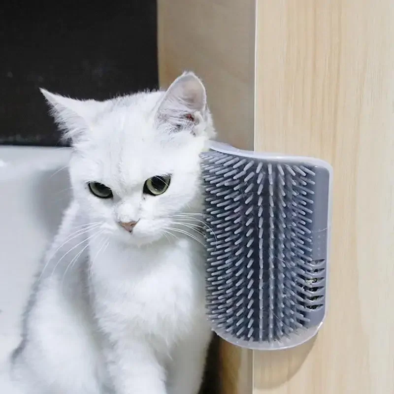 Cat Scratcher Massager for Cats Scratching Pets Brush Remove Hair Comb Grooming Table Dogs Kitten Care Accessories