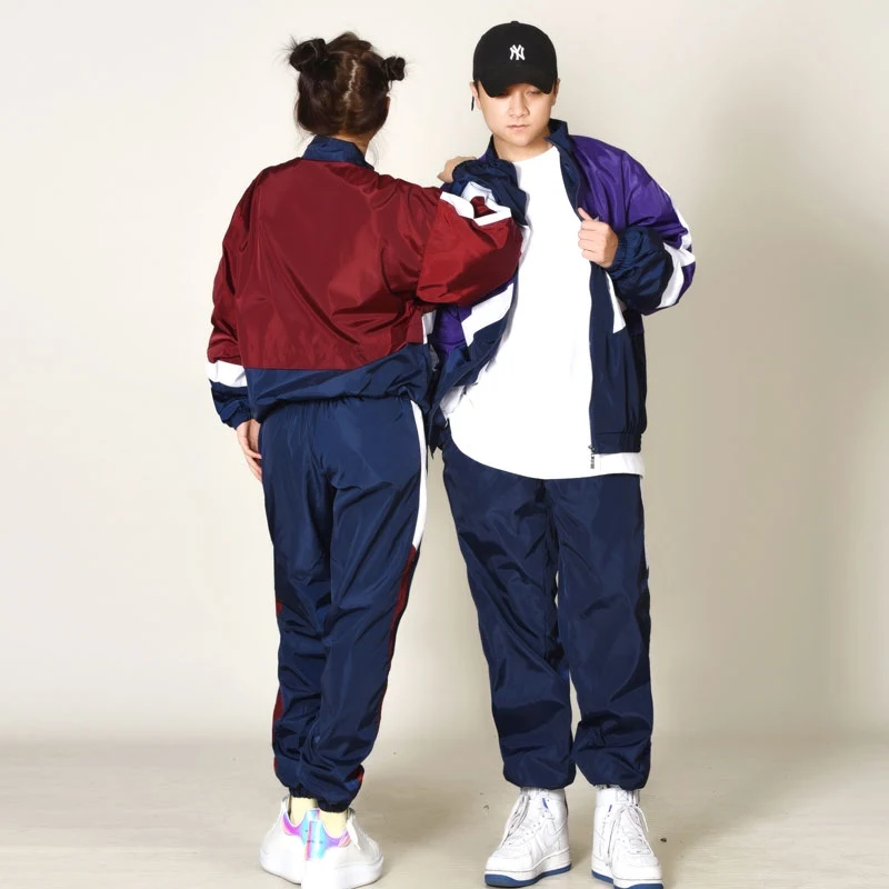남녀공용 그룹 볼룸 댄스 스트리트 의류, 재즈 댄스 코스튬, 키즈 케이팝 무대 의상, 힙합 의류, 레이브 웨어 XS9196